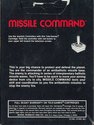 Missile Command Atari cartridge scan