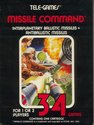 Missile Command Atari cartridge scan