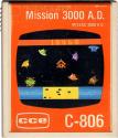 Mission 3000 A.D. - Missão 3000 A.D. Atari cartridge scan