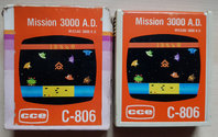 Mission 3000 A.D. - Missão 3000 A.D. Atari cartridge scan