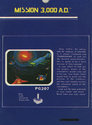 Mission 3,000 A.D. Atari cartridge scan