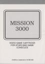Mission 3000 - Mission 3000 Atari instructions