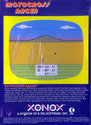 Motocross Racer Atari cartridge scan