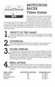 Motocross Racer Atari instructions