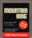 Mountain King Atari cartridge scan