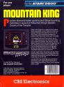 Mountain King Atari cartridge scan