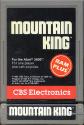 Mountain King Atari cartridge scan