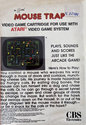 Mouse Trap Atari cartridge scan