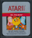 Ms. Pac-Man Atari cartridge scan