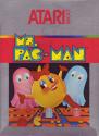 Ms. Pac-Man Atari cartridge scan