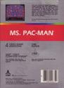 Ms. Pac-Man Atari cartridge scan