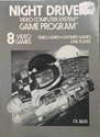 Night Driver Atari cartridge scan