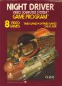 Night Driver Atari cartridge scan
