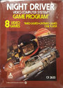 Night Driver Atari cartridge scan