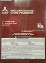Night Driver Atari cartridge scan