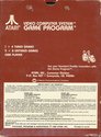 Night Driver Atari cartridge scan