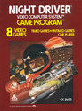 Night Driver Atari cartridge scan