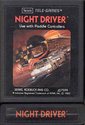 Night Driver Atari cartridge scan