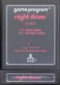 Night Driver Atari cartridge scan