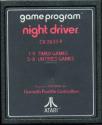Night Driver Atari cartridge scan