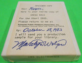 Omega Race Atari cartridge scan