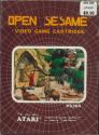 Open, Sesame! Atari cartridge scan