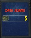 Open Sesame Atari cartridge scan