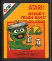 Oscar's Trash Race Atari cartridge scan