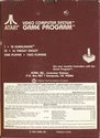 Outlaw Atari cartridge scan