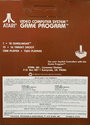 Outlaw Atari cartridge scan
