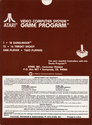 Outlaw Atari cartridge scan