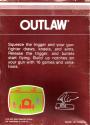 Outlaw Atari cartridge scan