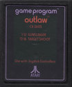 Outlaw Atari cartridge scan