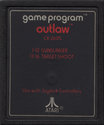 Outlaw Atari cartridge scan