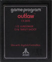 Outlaw Atari cartridge scan