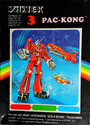Pac-Kong Atari cartridge scan