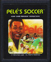 Pelé's Soccer Atari cartridge scan