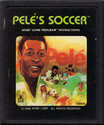 Pelé's Soccer Atari cartridge scan