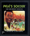 Pelé's Soccer Atari cartridge scan