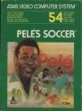 Pelé's Soccer Atari cartridge scan