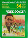 Pelé's Soccer Atari cartridge scan