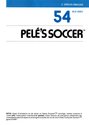 Pelé's Soccer Atari instructions