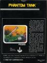 Phantom Tank Atari cartridge scan
