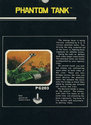 Phantom Tank Atari cartridge scan