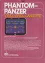 Phantom Tank - Phantom-Panzer Atari cartridge scan