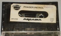 Phaser Patrol Atari tape scan