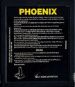 Phoenix Atari cartridge scan