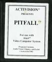 Pitfall! - Pitfall Harry's Jungle Adventure Atari cartridge scan