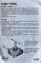 Planet Patrol Atari instructions