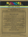 Pleiades Atari cartridge scan